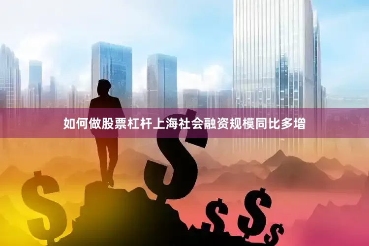 如何做股票杠杆上海社会融资规模同比多增
